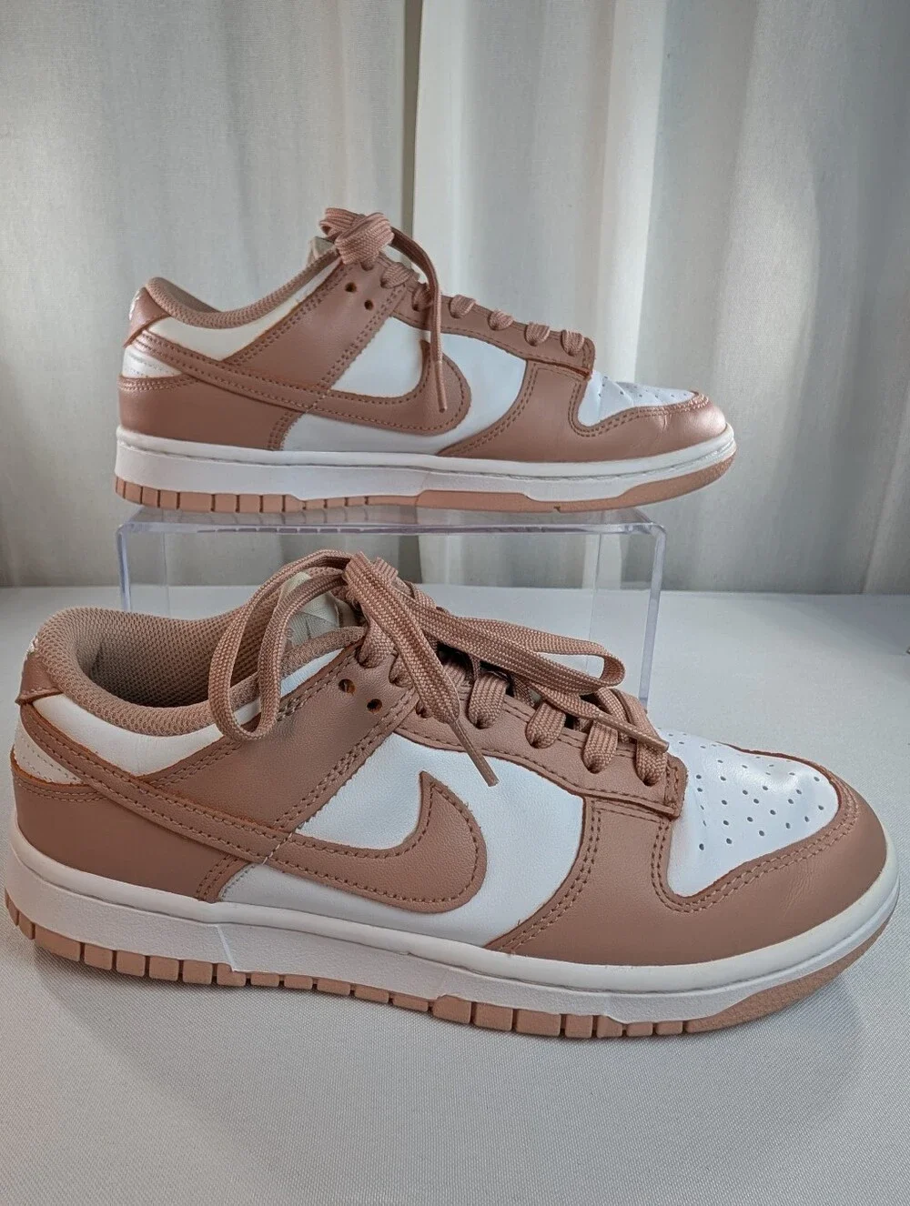 Nike Dunk Low Rose Whisper Blush Pink Low Top Sneakers